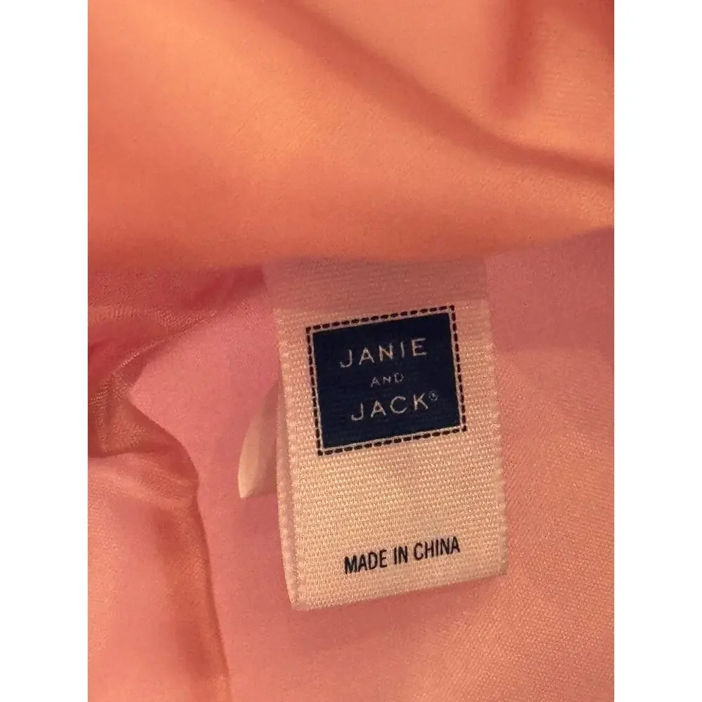 New - Janie and Jack ~  Blush Pink Velvet Quilted Backpack